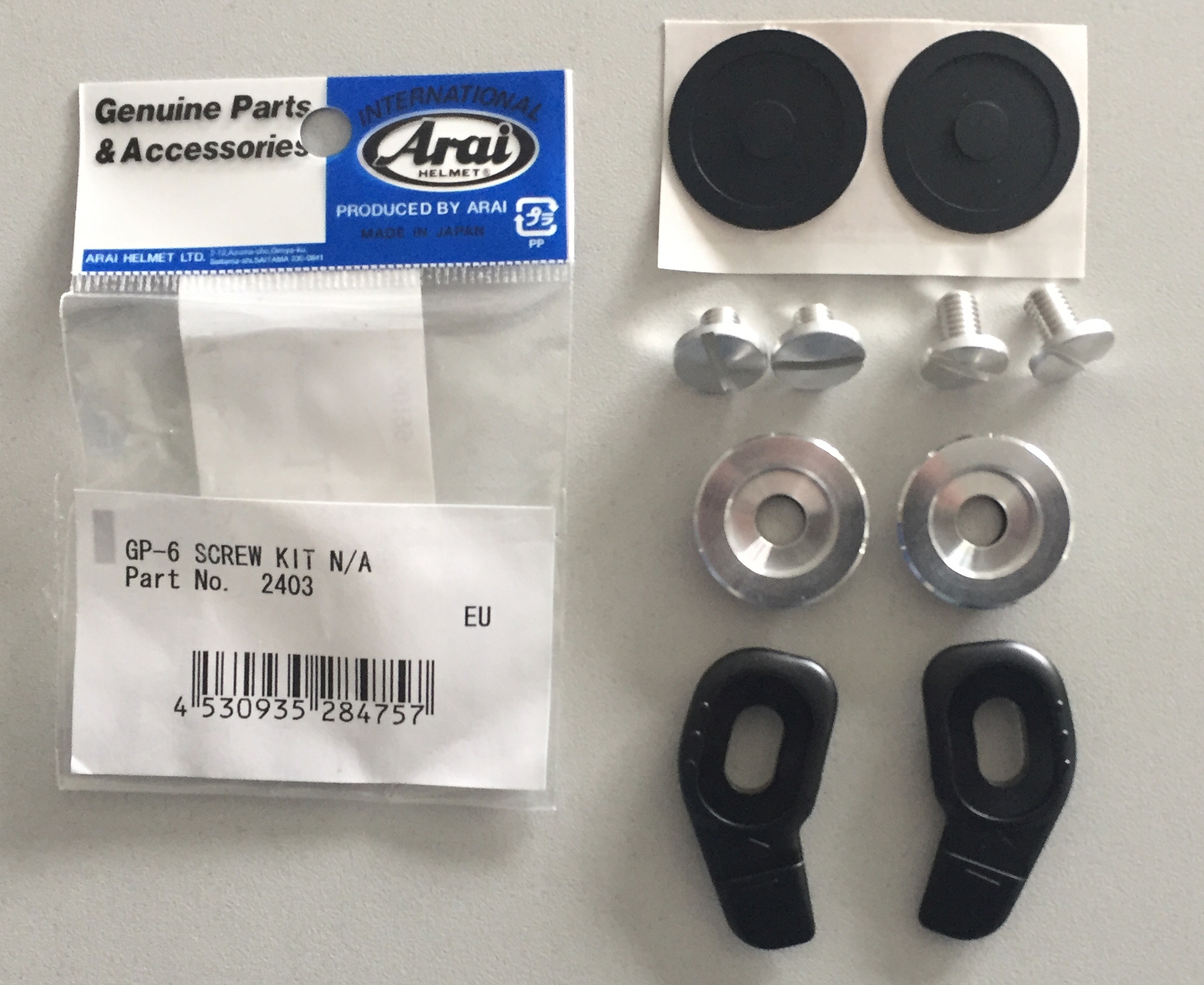 Arai Schrauben-Set 5 Serie und 6 Serie